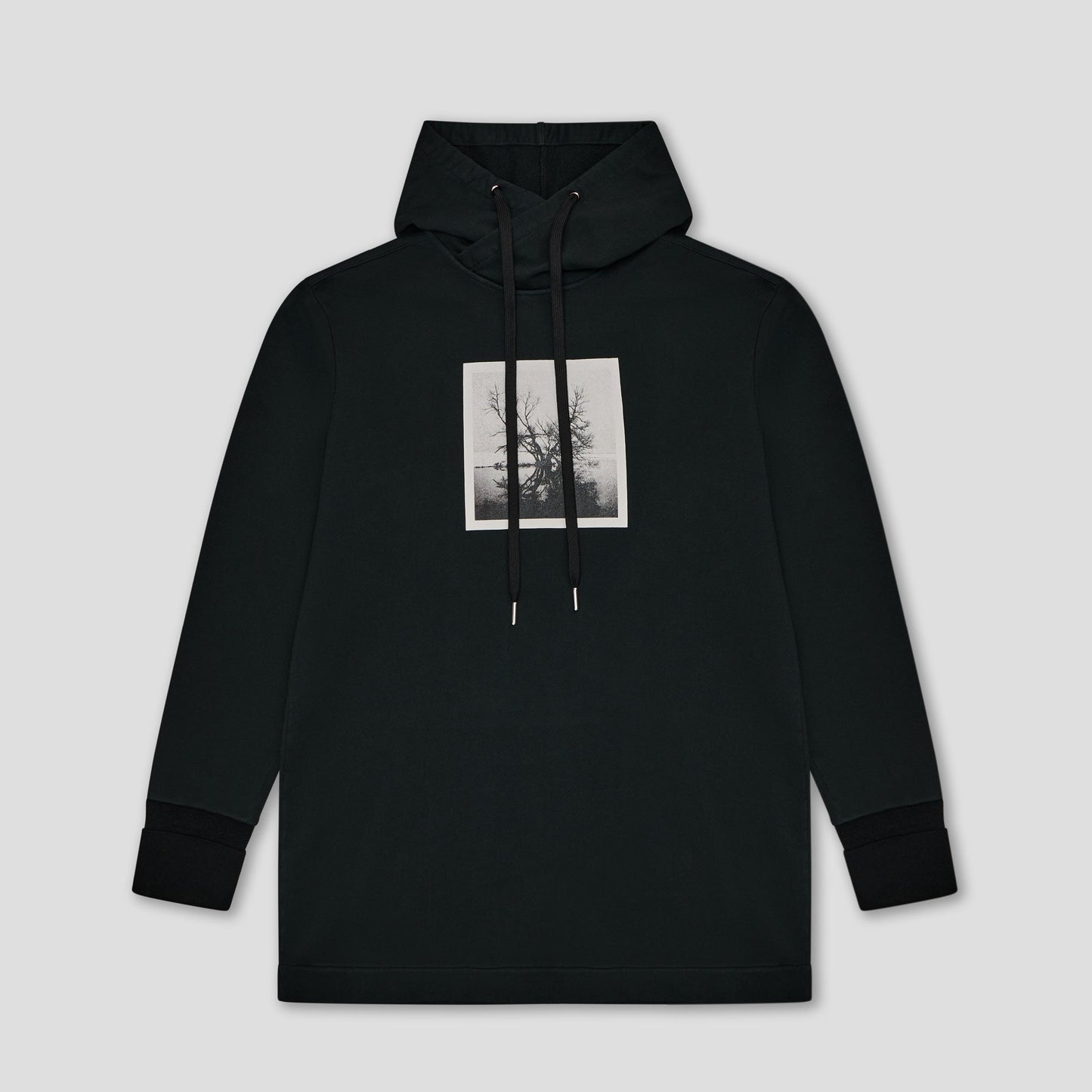 OFFBLACK GRAPHIC HOODIE IN LIGHT ORGANIC COTTON FLEECE