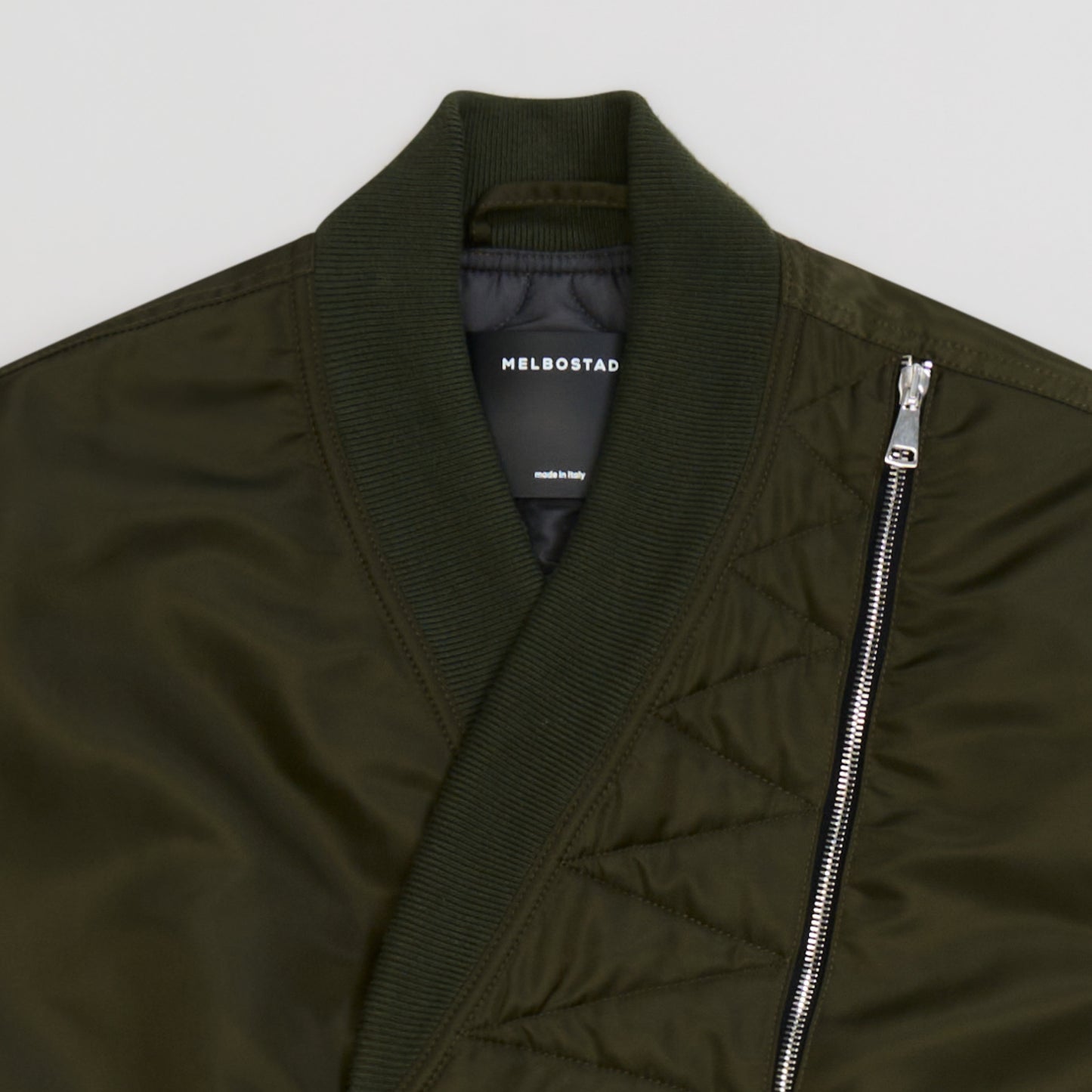 MILITARY BOMBER TACTICAL JACKET IN RECYCLED NYLON TWILL