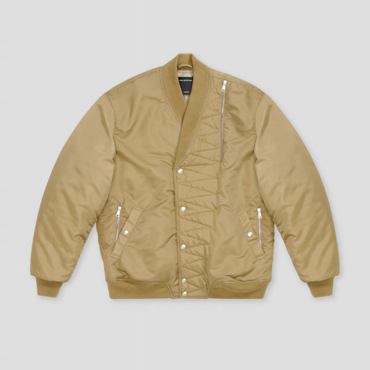 SAND BOMBER TACTICAL JACKET IN RECYCLED NYLON TWILL