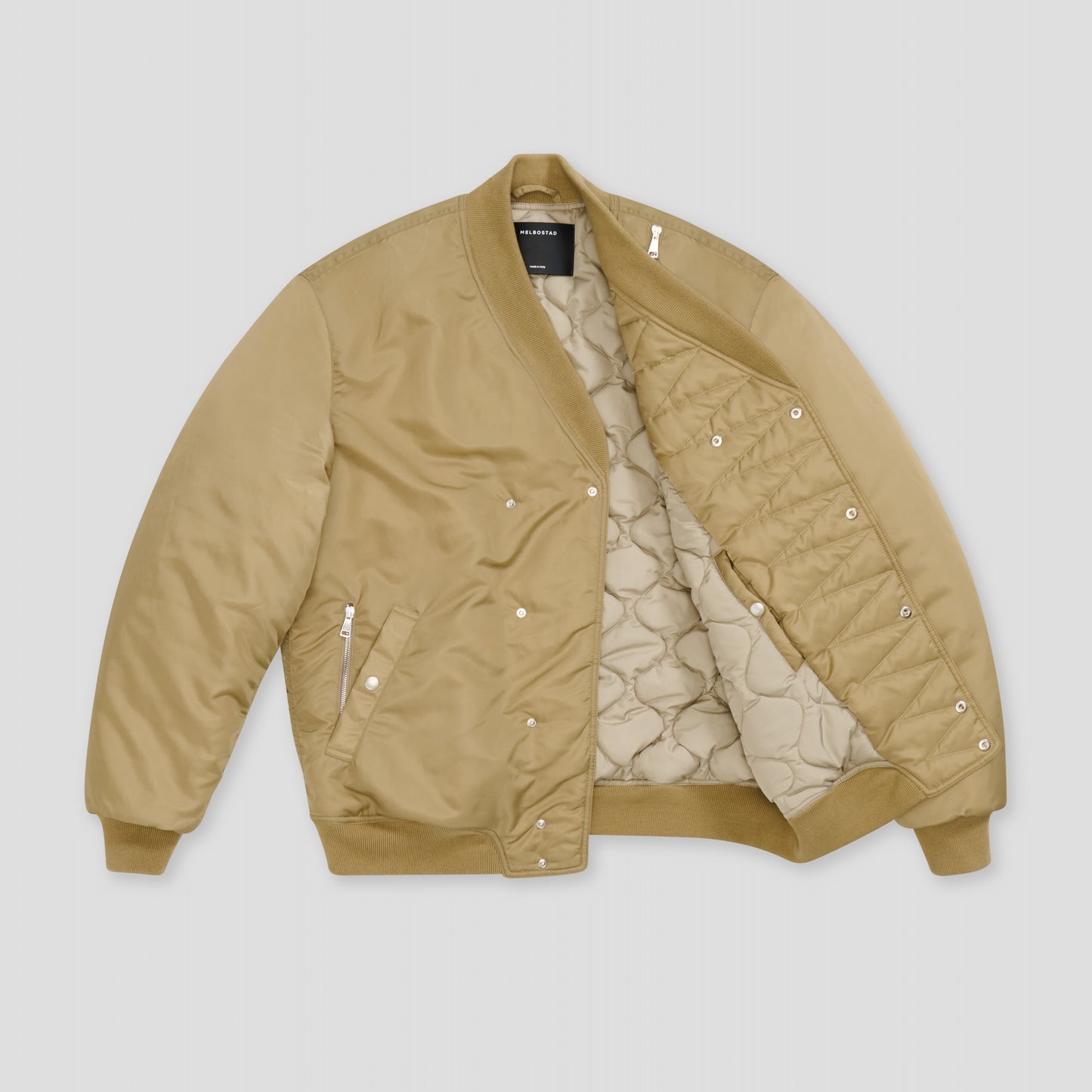 SAND BOMBER TACTICAL JACKET IN RECYCLED NYLON TWILL