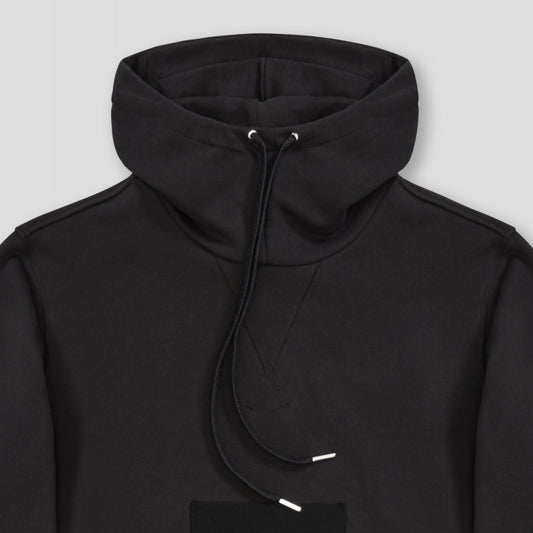 DARK GREY HOODIE IN COTTON FLEECE