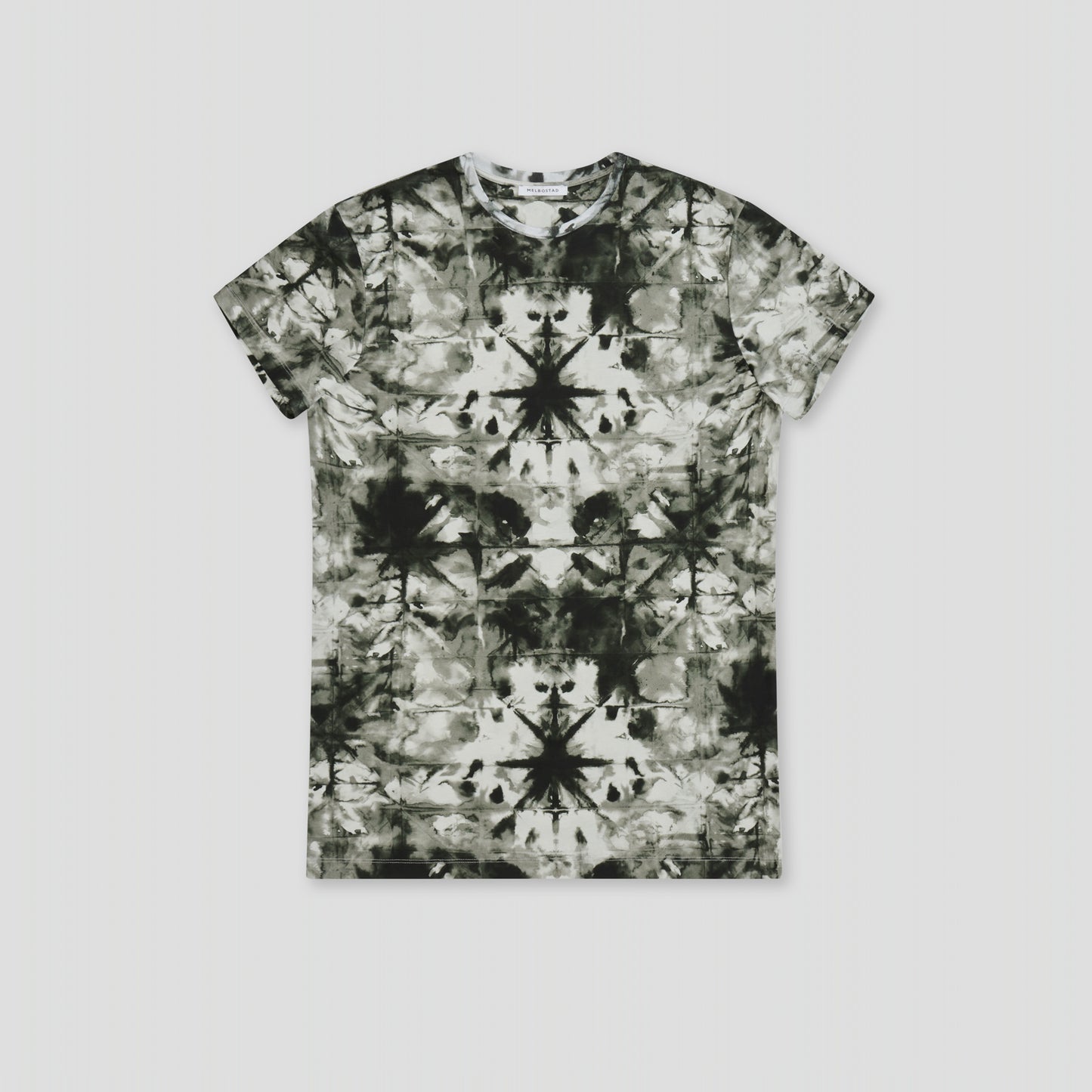 MULTI MILITARY PRINTED T-SHIRT IN ORGANIC COTTON INTERLOCK JERSEY