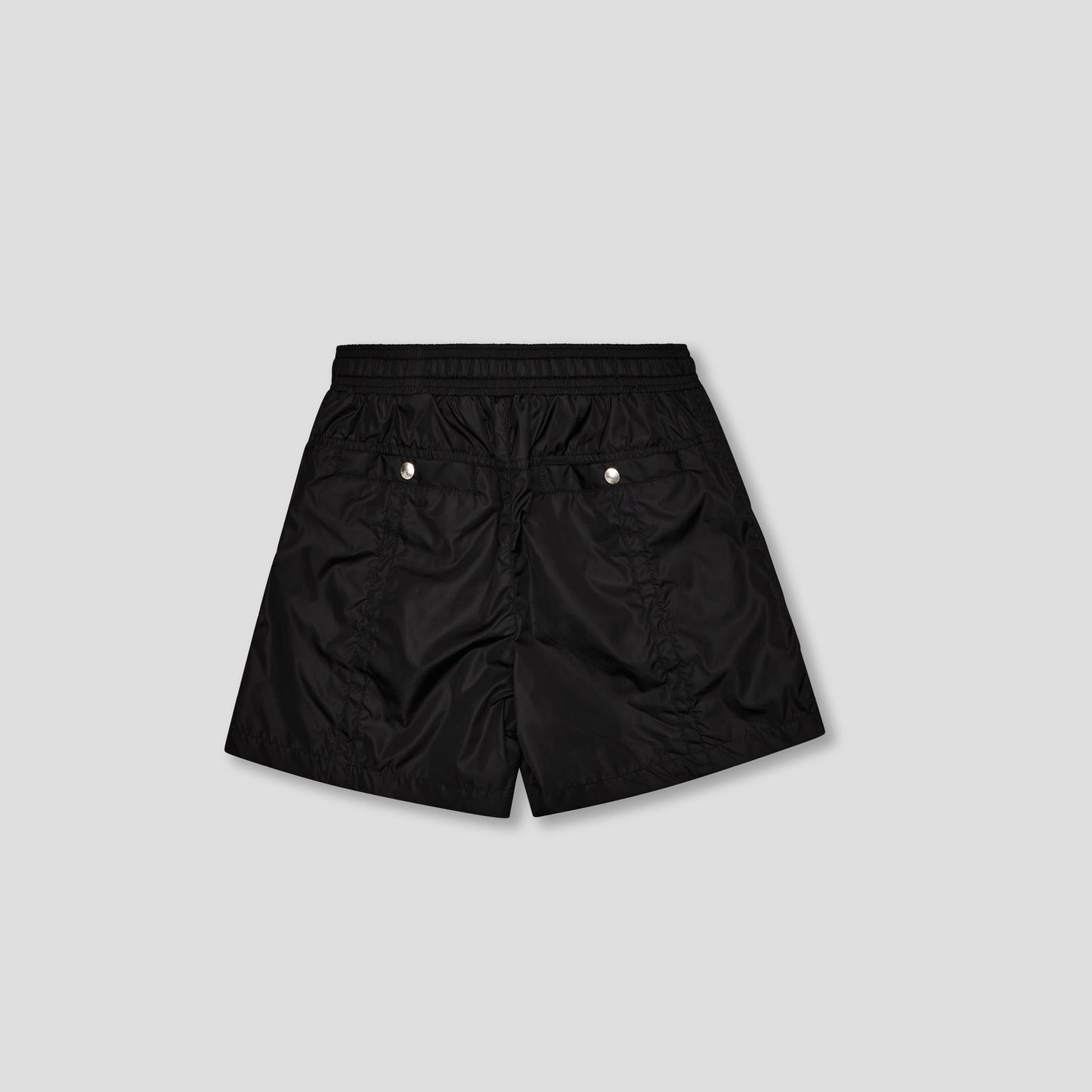 BLACK PARACHUTE SHORTS IN LIGHT NYLON