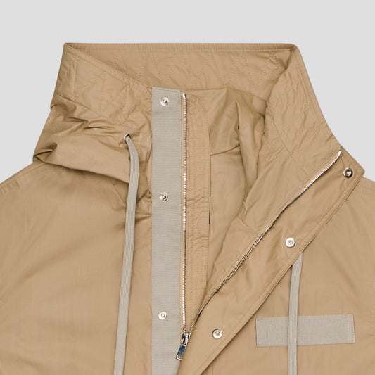 FAWN WINDBREAKER PARKA IN PARACHUTE COTTON